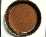 A picture of step 5 of Chocolate Mousse Cake.