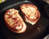 A picture of step 5 of Pear & Havarti French Toast.