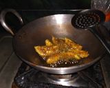 A picture of step 2 of Spicy bitter gourd crispy fry.