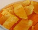 A picture of step 3 of Candied Iyokan Orange Peels.