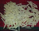A picture of step 5 of The BEST French fries ever.