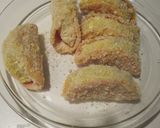 A picture of step 4 of Ham Wrapped Potato Croquettes.