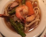 A picture of step 1 of Udon Noodle Soup.