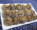 A picture of step 11 of Walnut Mochi made with Toasted Barley Flour.