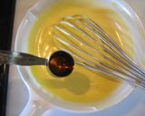 A picture of step 25 of Peach Bavarois Charlotte Cake.