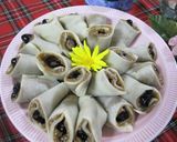 A picture of step 11 of Chewy Black Bean & Coffee Cream Rolls.