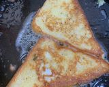 A picture of step 6 of Pan fried opened Potato Sandwich.