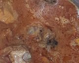 A picture of step 3 of Jhatpat Chicken Bhuna masala.