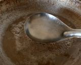 A picture of step 2 of Roasted Sunflower seeds burfi.