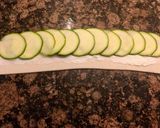 Foto del paso 4 de la receta Flores de hojaldre con calabacín