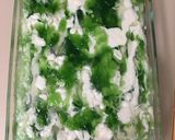 Hình bước làm 8 của món Rau câu sơn thủy