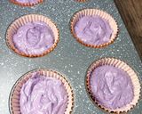 A picture of step 5 of Ube cupcakes.