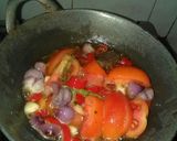 A picture of step 3 of Fried Chicken with Sambal and Fresh Vegetables.
