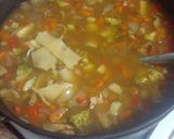 Foto del paso 4 de la receta: Sopa de Verduras, Lentejas y Láminas de Lasaña