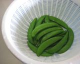 A picture of step 3 of Cod and Sugar Snap Peas with Mustard Soy Sauce.