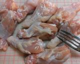 A picture of step 1 of Pressure Cooked Chicken Drumettes & Daikon Radish.