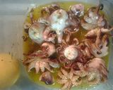 A picture of step 5 of Grilled baby octopus.