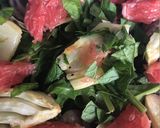 A picture of step 4 of Fennel and grapefruit salad - vegan.