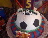 Foto del paso 14 de la receta: Torta de Barcelona⚽️❤