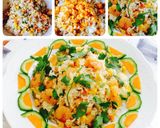Hình bước làm 8 của món Cơm chiên thập cẩm