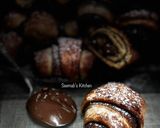 Omlós Kakaós & Nutellás Kifli recept fázis 10 fotója