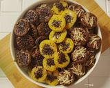 Foto langkah ke 6 dari resep Kue Cubit Coklat Keju cuma 1 telur.