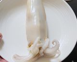 A picture of step 1 of Stuffed Squid.