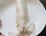 A picture of step 1 of Stuffed Squid.