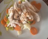 Foto del paso 4 de la receta: Pechugas de Pollo al Vapor con Verduras