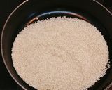 A picture of step 2 of Gooseberry Sesame Coconut Laddoos.
