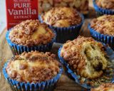 Foto langkah ke 7 dari resep Raisins Muffin With Cinnamon Streusel.
