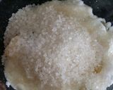 A picture of step 2 of Sabudana in a fruit dressing.