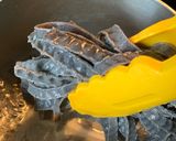 《好料日記》鮮蝦奶醬黑義大利麵的食譜步驟1照片