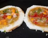 A picture of step 5 of Spicy bread omelette sandwich.