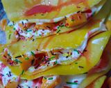 A picture of step 12 of Mango🥭pancake/Crepes😋.