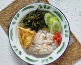 Foto langkah ke 3 dari resep Nasi Liwet Teri.