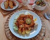 Foto langkah ke 9 dari resep Siomay Ayam (Jadi 3 Menu).
