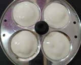 A picture of step 5 of Potato Stuffed Idli.
