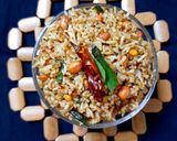A picture of step 6 of Ellu sadam/ sesame rice in 15 minutes.