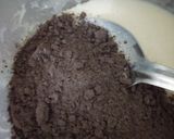 A picture of step 4 of Leftover roti whole wheat   chocolate  cake.