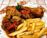 Φωτογραφία βήματος 6 της συνταγής 7️⃣Chicken Cacciatore «Κοτόπουλο του κυνηγού»