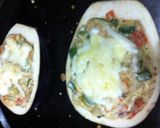 A picture of step 3 of K's Eggplant Stuffed Cheesy Bacon.