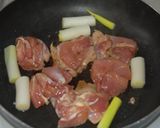 A picture of step 2 of Chicken Thigh Teriyaki.