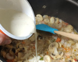 Foto del paso 4 de la receta: Espaguetis cremosos con gambitas!