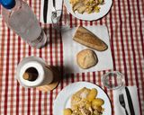 Foto del paso 10 de la receta Revuelto de huevos, patatas con pechugas