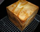 A picture of step 12 of Easy Kabocha Squash Marbled Bread.