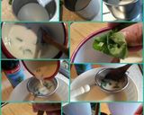 A picture of step 3 of AMIEs CHOCO MINT Cake.