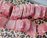 Foto del paso 1 de la receta: Arroz con solomillo de cerdo y verdura🥩🫑🍲