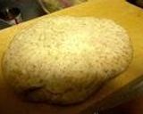 A picture of step 3 of Naturally Leavened Naan made in a Frying Pan.