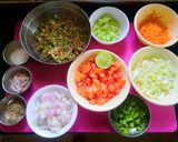 A picture of step 1 of #Sprout salad.